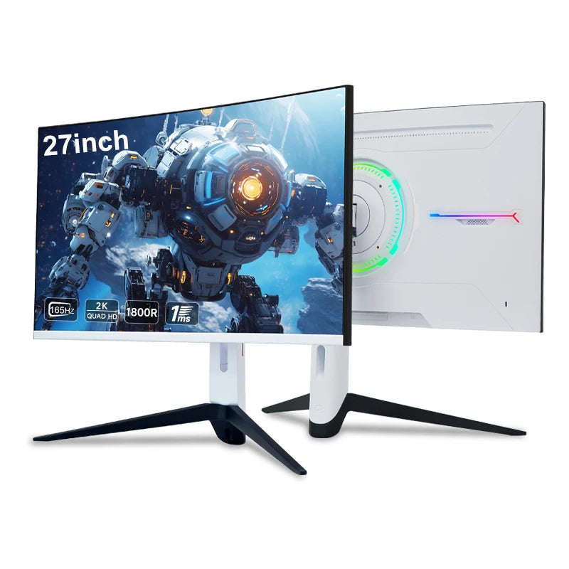 Curved Screen Monitors 24 32 34 Inch Ips Lcd Monitor 144hz 165 hz 4K 1080P 3440*1440P ultra Wide Desk Gaming Screen