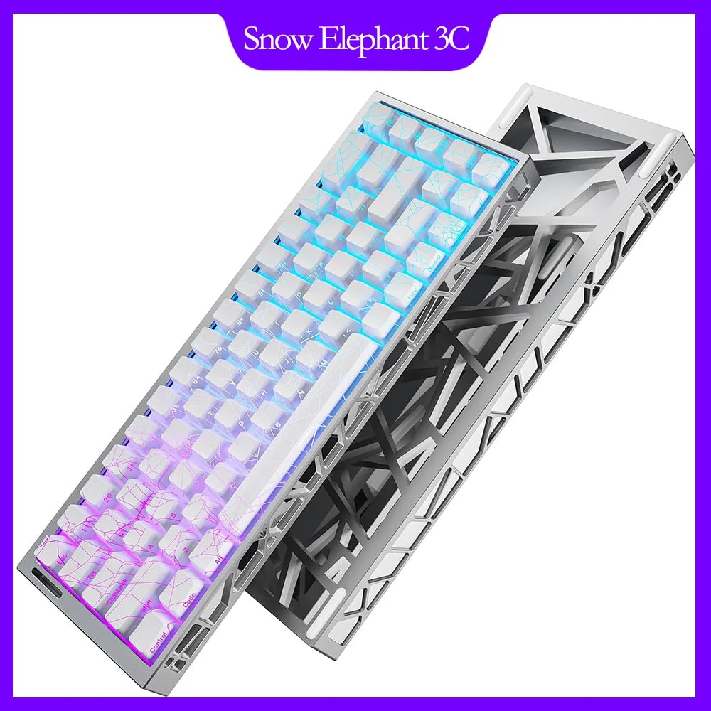 ZORNHER ZH68HE Magnetic Keyboard Wired CNC Aluminum Gaming Keyboard 65% Rapid Trigger 8K HZ Polling Rate Magnetic Switch