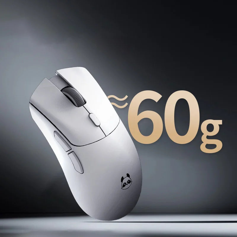 Metaphyuni panda P1 Wireless Mouse Paw3395L ow Latency Lightweight E-Sports Gaming Mouse Ergonomics Pc Gamer Gift