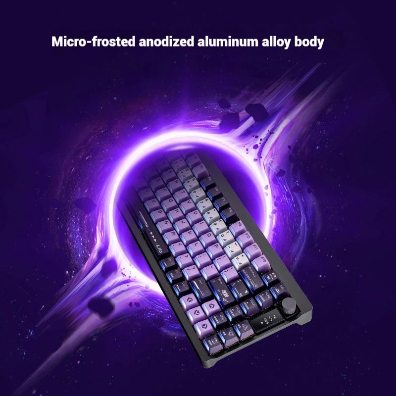 Colorful StarChase 87 Magnetic Switch Keyboard RGB Gaming Customizable Full Hot-Swap Keyboard CNC-Machined 8000Hz Mechanical