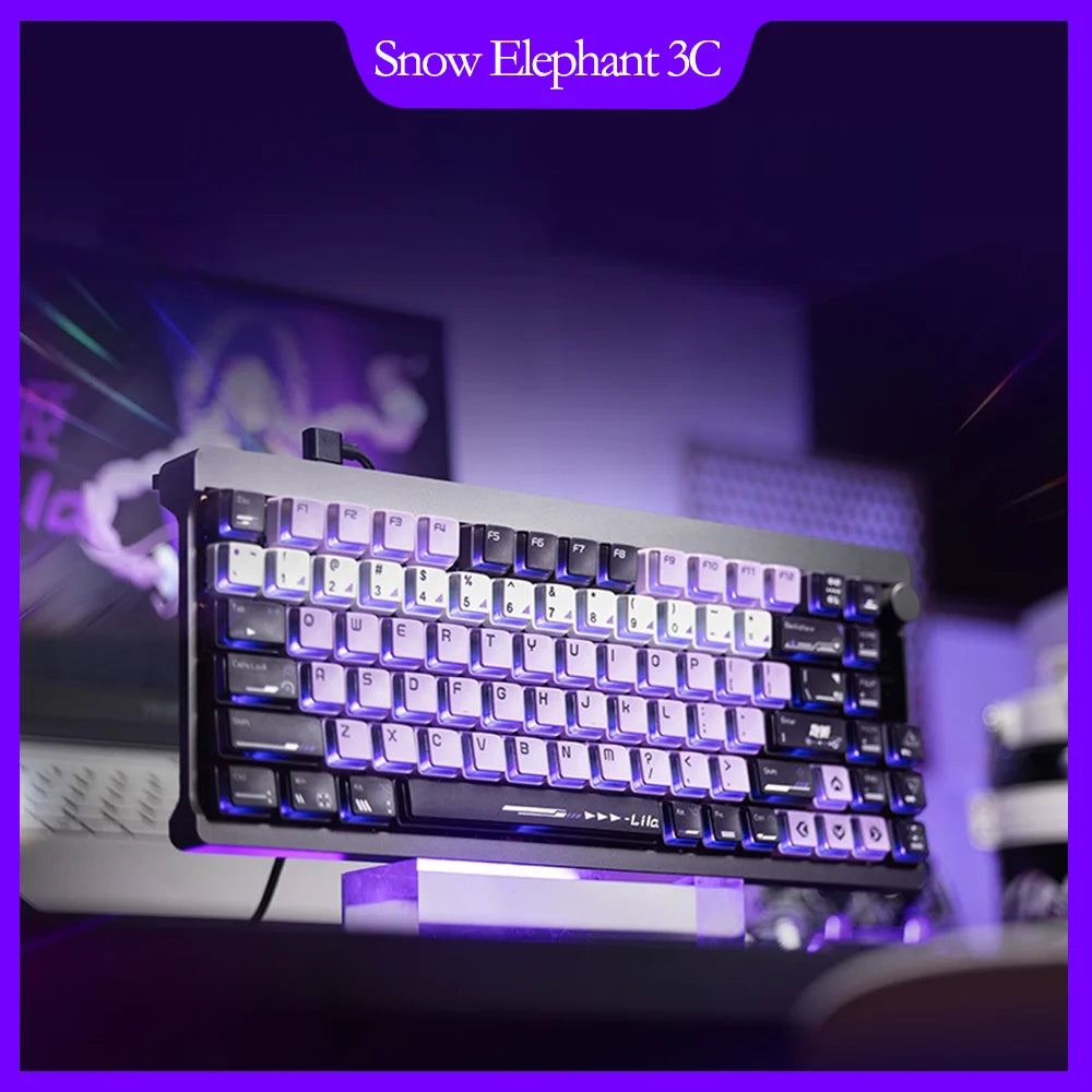 Colorful StarChase 87 Magnetic Switch Keyboard RGB Gaming Customizable Full Hot-Swap Keyboard CNC-Machined 8000Hz Mechanical
