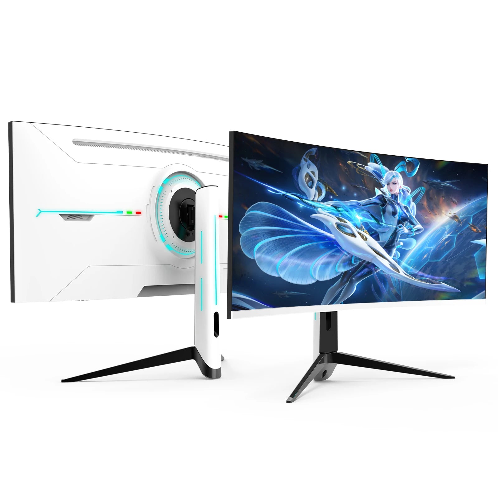 Curved Screen Monitors 24 32 34 Inch Ips Lcd Monitor 144hz 165 hz 4K  1080P 3440*1440P ultra Wide Desk Gaming Screen