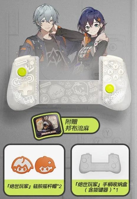 Zenless Zone Zero GameSir X5s Wireless Stretching Gamepad Mobile Gaming Bluetooth Controller For IOS Android PC Switch2 Game