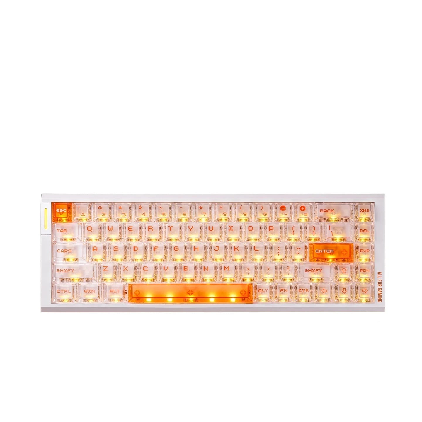 Atk Gear Rs6 Air Magnetic Axis Gaming Keyboard 0.28ms Latency 8k Polling Rate 0.001mm Rt Precision For Esports Valorant Gamers