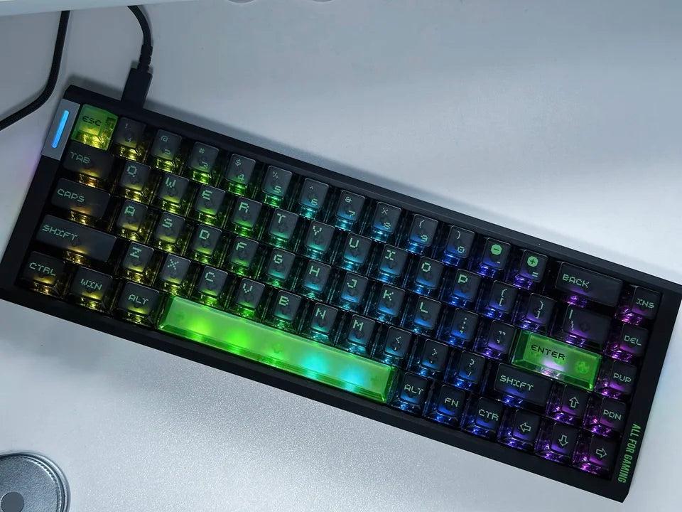 Atk Gear Rs6 Air Magnetic Axis Gaming Keyboard 0.28ms Latency 8k Polling Rate 0.001mm Rt Precision For Esports Valorant Gamers