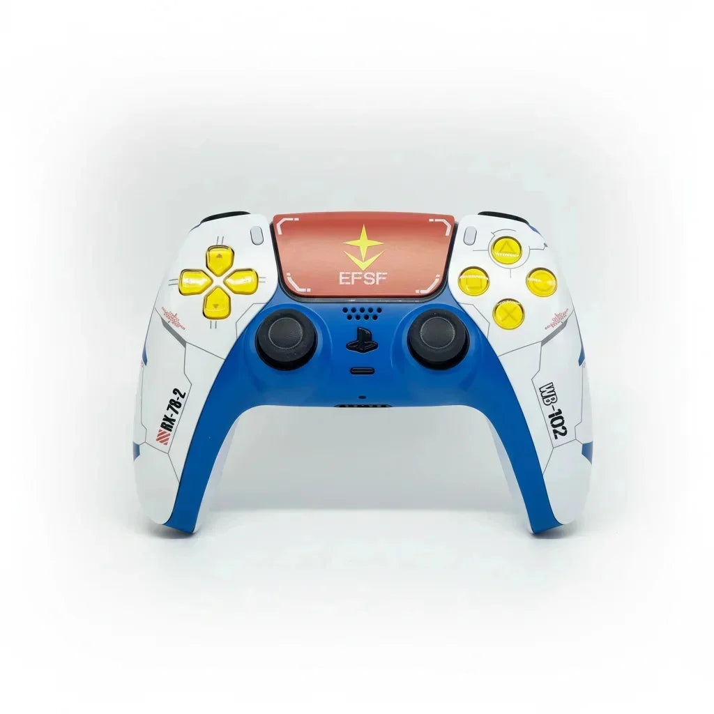 PS5 Controller Shell Replacement Mecha Theme DualSense Custom Housing Gamepad Cover Protective Case DIY Upgrade Gaming Kit