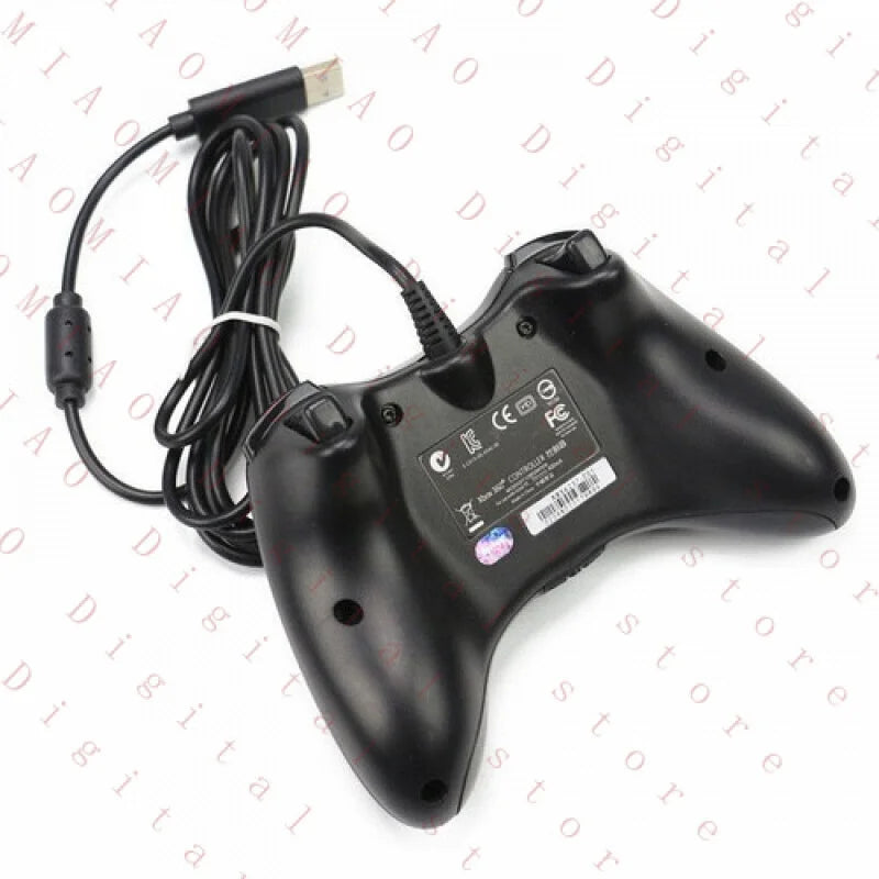 RT  For Microsoft Xbox360 Wired Gamepad fit Windows 10/8/7/XP PC Joystick Controller