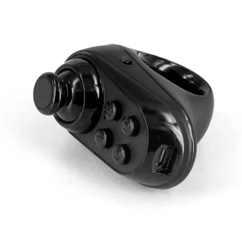 Bluetooth gamepad page turning remote control R1 virtual reality glasses 3D wireless VR helmet ring black other