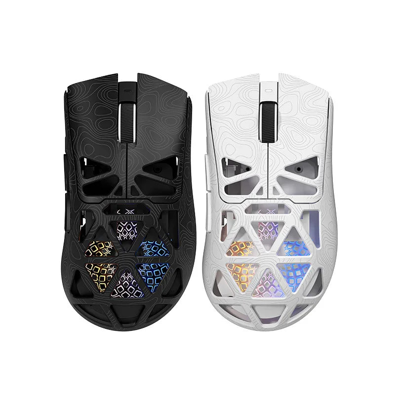 New Hot Furycube G11 Wireless Mouse Game Bluetooth Third Simulation Exam Paw3311 Lightweight Hollow Design Rgb Mouse