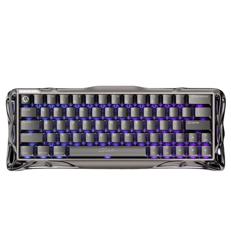 V60 Pro Magnetic Switch Keyboard Gaming Esports CNC 0.005mm 8000Hz Like Gasket 0.125ms Aluminum Gaming RGB Electroplated