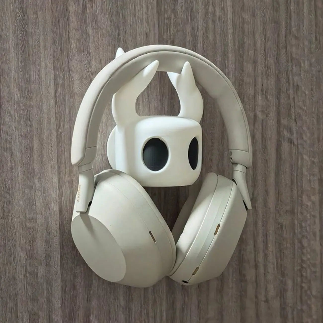 Hollow Knight 3D Printed Gaming Headset Stand & Controller Holder for PS5/Xbox/Switch, Multi-Function Gamepad Desk Display Rack
