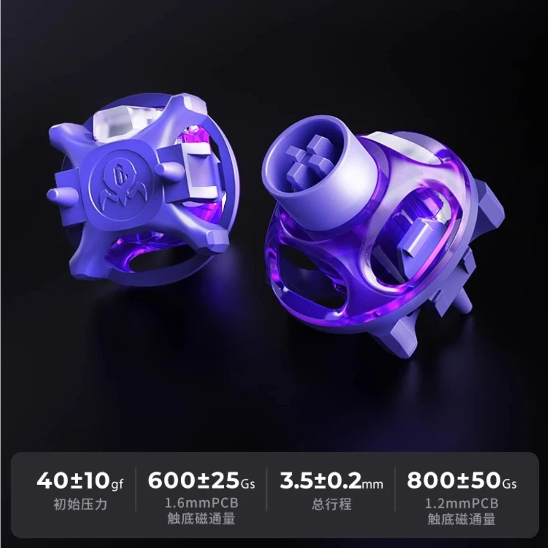 V60 Pro Magnetic Switch Keyboard Gaming Esports CNC 0.005mm 8000Hz Like Gasket 0.125ms Aluminum Gaming RGB Electroplated