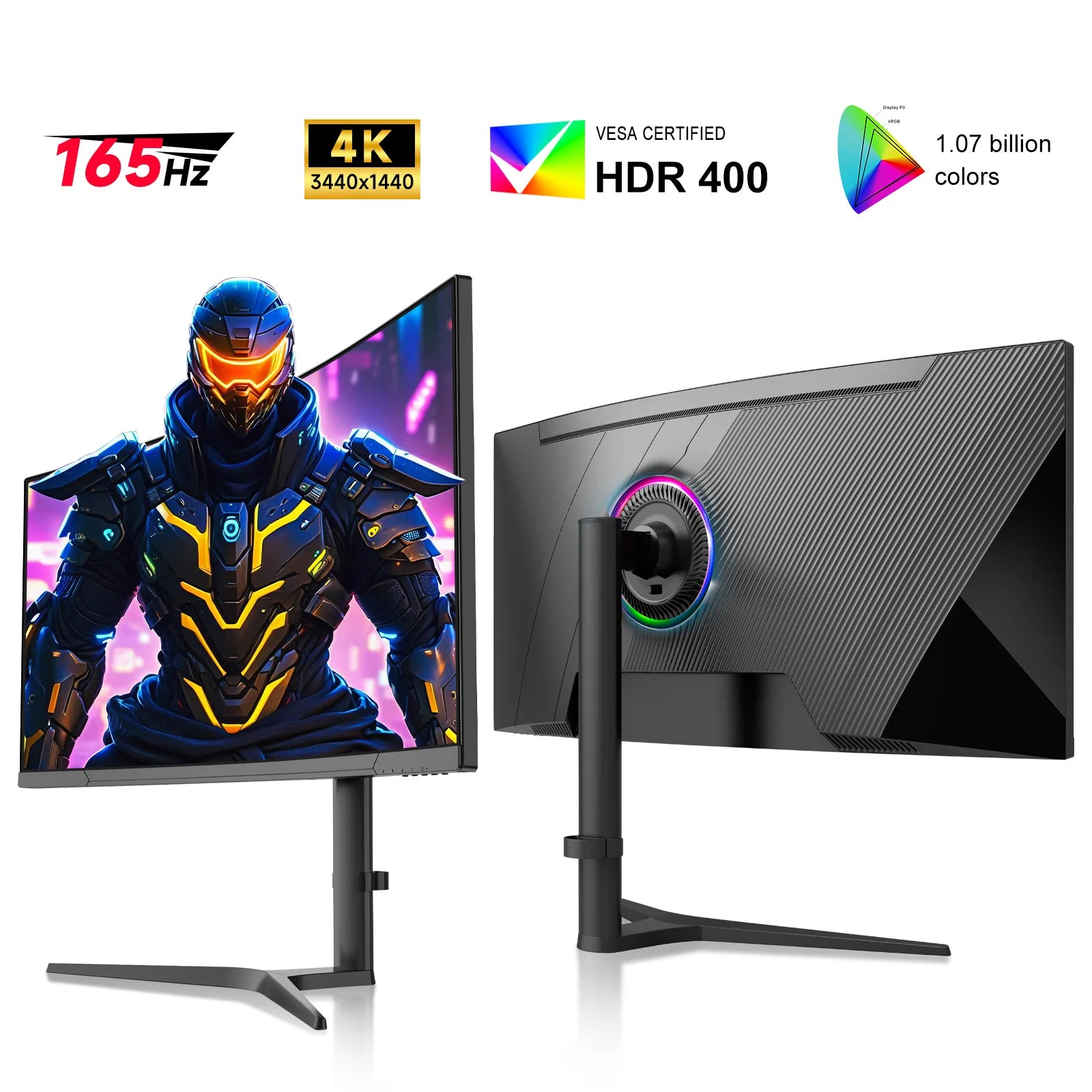 240hz 4k Curved 23.8 - 34 Inch 4k Monitor Gaming 144hz Curve Monitor Pc Computer Anti-blue Light Gaming Monitor
