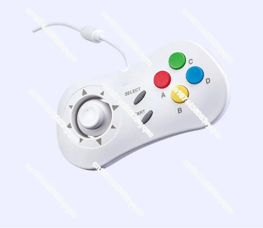 for  CD 15-pin with custom clicky thumbstick Modified By NK mini-PAD Arcade Game Acessory Neo Geo snk Controller Pad AES MVS